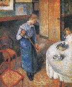 Camille Pissarro The Little country maid France oil painting artist